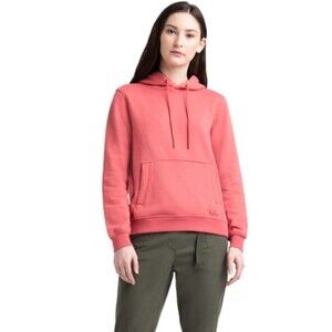 Herschel Supply Co Women’s Hoodie Size XL Coral Pullover Hooded Sweatshirt